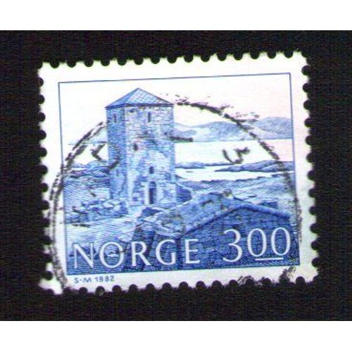 Norvege Oblitéré Used Stamp Architecture Tour 1982