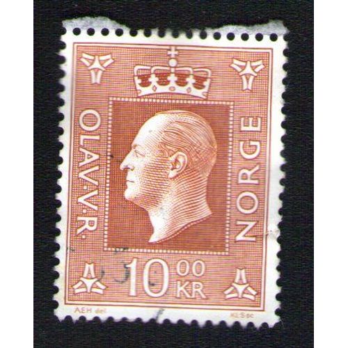 Norvege Oblitéré Used Stamp King Roi Olav 10 Kr