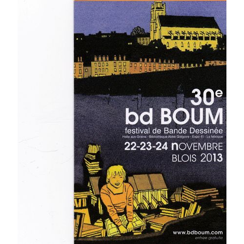 Programme Cosey Festival Bd Blois 2013 (Jonathan Le Bouddha D'azur)