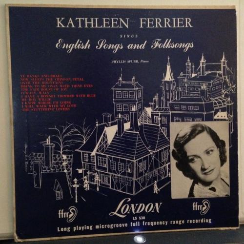 English Songs And Folksongs: Ye Banks And Braes, Now Sleeps The Crimson Petal, Over The Mountain, Drink To Me Only With Thine Eyes, The Fair House Of Joy, O Waly, I Have A Bonnet Trimmed With Blue, ..