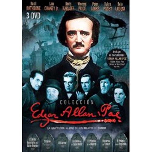 Edgard Allan Poe - Colección (3 Dvds) : El Doble Asesinato En La Calle Morgue / Satanás / El Cuervo / Edgar Allan Poe, Terror Of The Soul / La Caída De La Casa Usher / El Péndulo De La Muerte ...