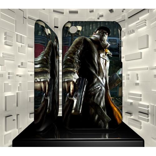 Coque Iphone 3g 3gs Iph03 009 082 001 Watch Dogs Jeu Video Game Case