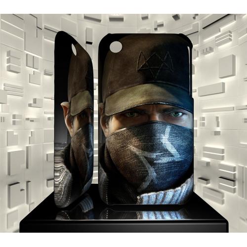 Coque Iphone 3g 3gs Iph03 009 082 002 Watch Dogs Jeu Video Game Case