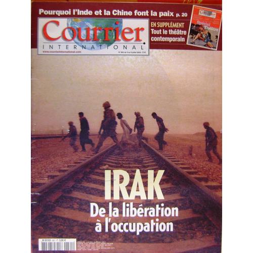 Courrier International N° 661 : "Irak : De La Libération À L'occupation"