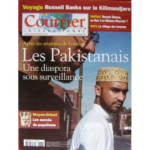 Courrier International  N° 768 : Les Pakistanais Une Diaspora Sous Surveillance
