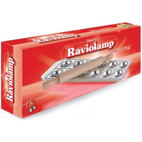 Plaque Pour 12 Ravioli Chef Avec Rouleau 310 Raviolamp