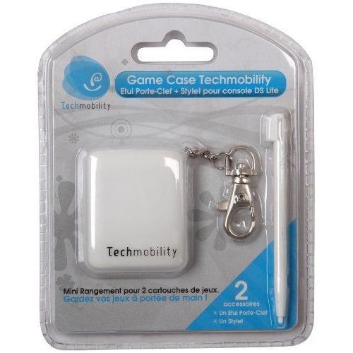 Game Case Compatible Ds Lite Blanc