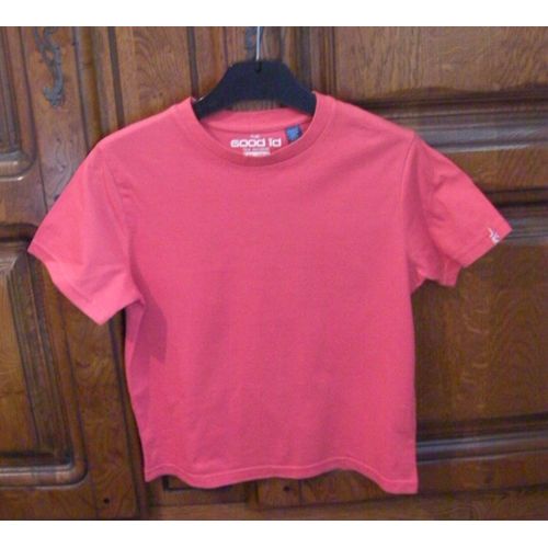 T-Shirt Rouge Marque Okaïdi - Taille 8 Ans