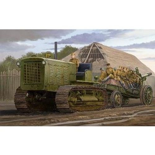 Maquette Tracteur D'artillerie Chtz S-65 Soviétique 1941-Trumpeter