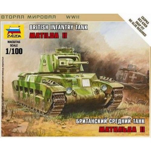 Maquette Char Britannique Matilda Mk.Ii-Zvezda