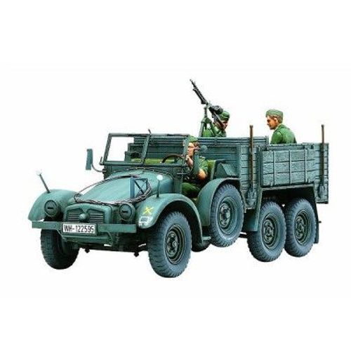 Maquette Camion Militaire Krupp Protze Avec Figurines-Tamiya