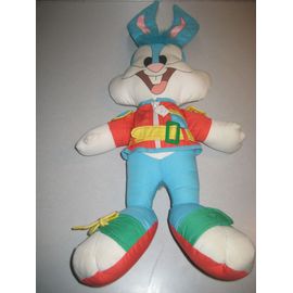 Peluche Doudou Lapin Educatif Playskool 31 Cm Avec Les Oreilles Tiny Toons Bugs Bunny Toons 1991