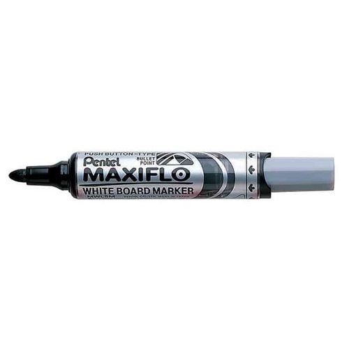 Pentel Marqueur Pour Tableau Blanc Maxiflo Mwl5m Noir X1