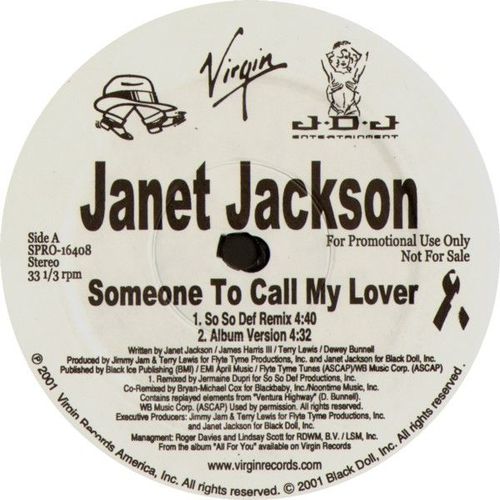 Someone To Call My Lover (Promo)[Promo]