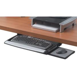 Plateau De Clavier Sous Le Bureau Avec 350mm Rail Coulissant - Tiroir Pour  Clavier D'ordinateur Coulissant - Support Pour Clavier Maison Et Bureau