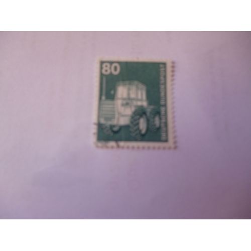 Timbre "Deutsche Bundespost :Tracteur".