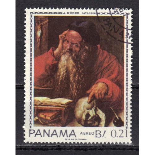 Panama 1967 Poste Aerienne : Tableau Du Peintre Dürer - Timbre Oblitéré