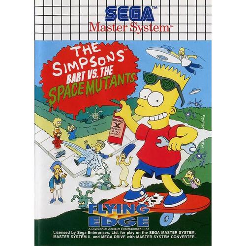 The Simpsons - Bart Vs The Space Mutants Master System