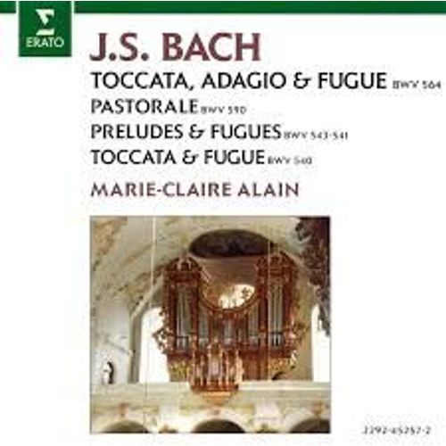 Toccata & Fugue Bwv 590, Préludes & Fugues Bwv 543 & 541, Pastorale Alain, Orgue