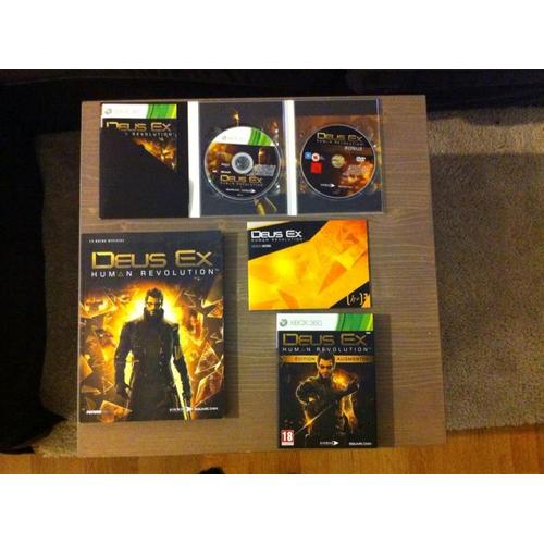 Deus Ex : Human Revolution Edition Augmentée Xbox 360 + Guide Officiel Français