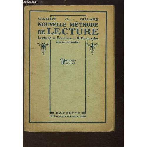 Nouvelle Méthode De Lecture. 2ème Livret.