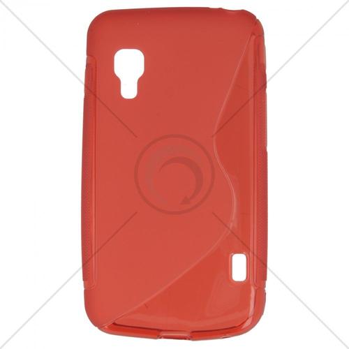 Ego Coque Arrière "S-Case" Pour Lg L5 Ii Dual (E455) Rouge