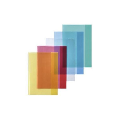 Herlitz Protège-Cahiers Format A5, En Pp, Bleu Transparent