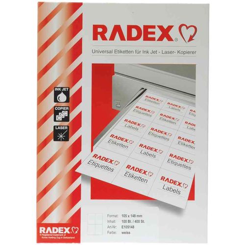 Kores Etiquettes Universelles, 70 X 37 Mm, Sans Bord, Vert