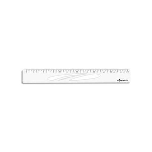 Jpc Règle Plate En Plastique Incassable 30cm