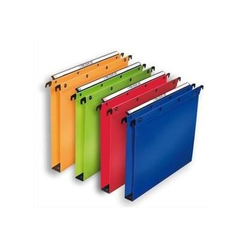 L'oblique Az Oblique Az Pack 10 Dossiers Suspendus Polypro Fun 330, Fond 30mm Assortis Pour Tiroir