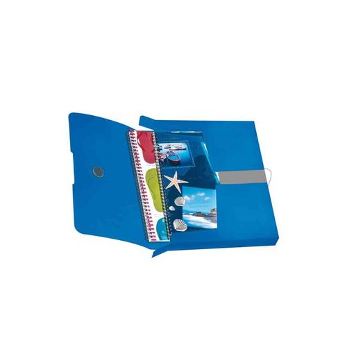Herlitz Chemise De Rangement Easy Orga To Go, Bleu Opaque A4