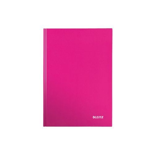 Leitz Carnets Wow, Format A5, Quadrillé, Rose Métallique 80 Feuilles