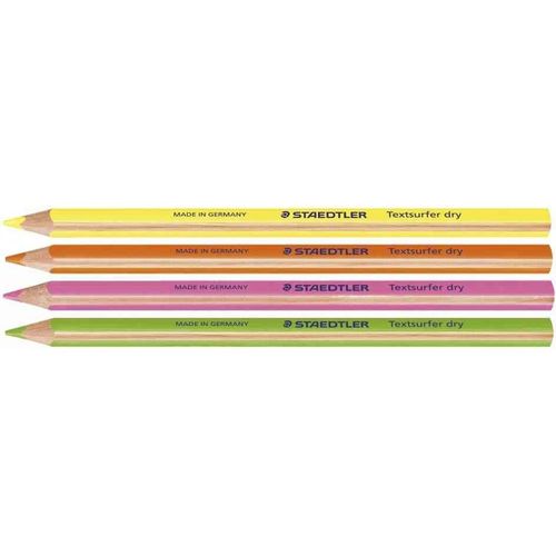 Staedtler Staedler Crayon Surligneur À Sec, Orange,