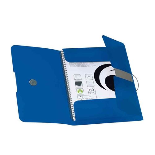 Herlitz Chemise Easy Orga To Go, Format A4, Au Dos, Feuille Pp, Noire Opaque,