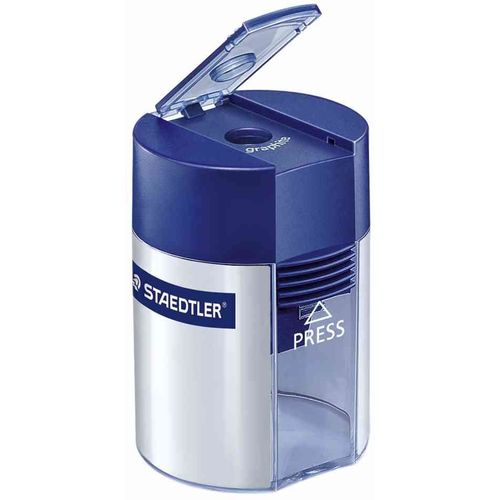 Staedtler Taille-Crayon Boite, Rond, Argenté,
