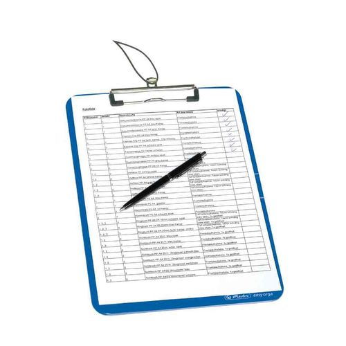Herlitz Porte-Bloc Easy Orga To Go, Format A4, Noir Opaque