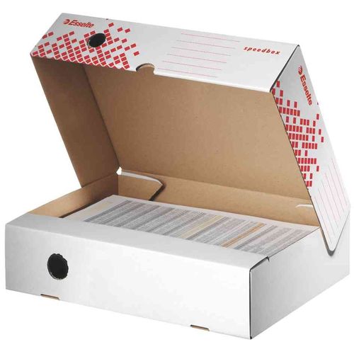 Esselte Boîtes D'archives Avec Couvercle Speedbox, Dos:80 Mm