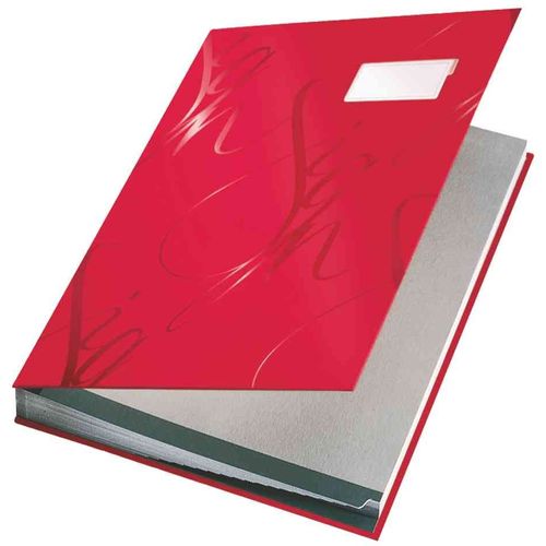 Leitz Design Parapheur, 18 Compartiments, Rouge