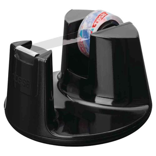 Tesa Devidoir De Table Easy Cut Stop Pad Noir + 1 Tesa Film Cristal 15mm