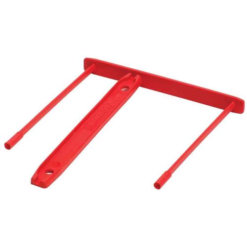 Fellowes Clip De Fixation Pour Archives Bankers Box, Rouge, En Plastique