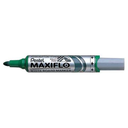 Pentel Marqueur Pour Tableau Blanc Maxiflo Mwl5m, Vert X1
