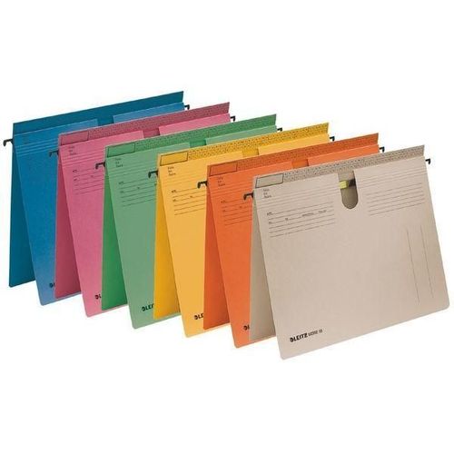 Leitz 50 X Serie 18 Hängehefter, Manilakarton 250 G/Qm, Grün