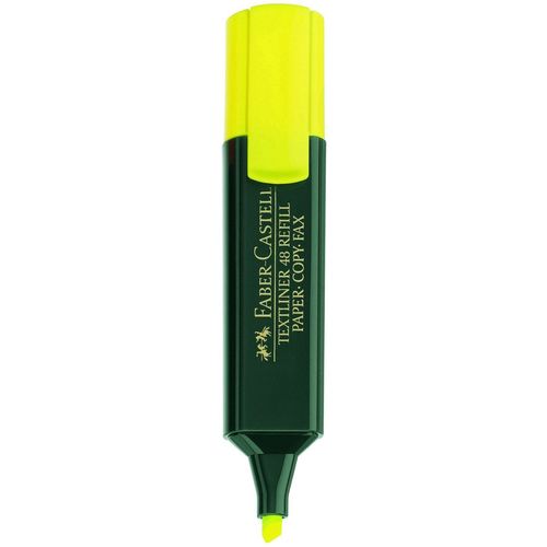 Faber-Castell Surligneur "Textliner 48 Refill", Jaune Fluo