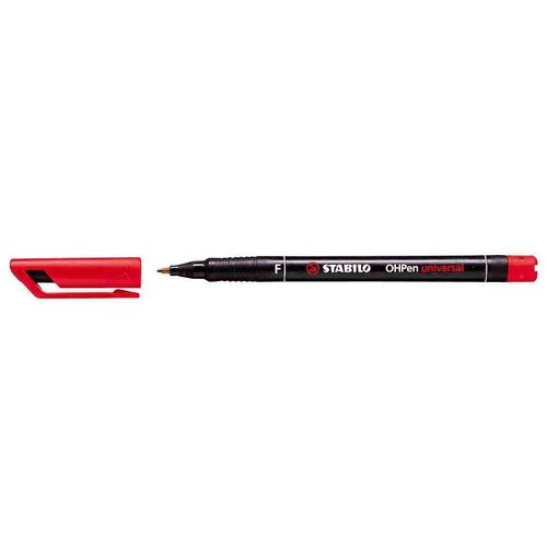 Stabilo Stylo Feutre Ohpen Universal Permanent M 1 Mm Noir