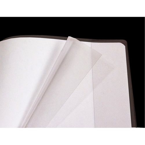 Clairefontaine Protège-Cahier+Marque-Page Cristal Luxe 22/100ème 24x32 Transparent Incolore