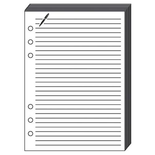 Quo Vadis Recharge Accessoires Organiseur Fiches Notes Timer 17 Blanc 10 X 17 Cm