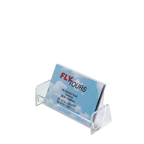 Sigel Porte-Cartes De Visite Plastique Cristal 1 Compartiment Largeur 97 Mm