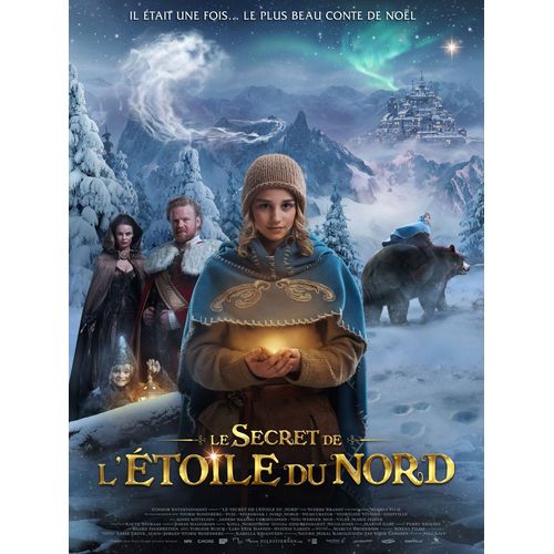 Le Secret De L'étoile Du Nord - Affiche Originale De Cinéma - Format 120x160 Cm - Un Film De Nils Gaup Avec Anders Baasmo Christiansen, Vilde Zeiner, Agnes Kittelsen, Knut Walle - Année 2013