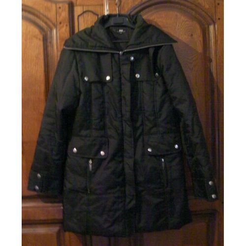 Parka Noir Marque Ici Et Maintenant - Taille 40