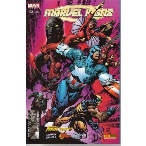 Marvel Icons N° 15 : " Ronin (1) " ( The New Avengers - Spider-Woman - Captain America - Young Avengers - Fantastic Four ) - Collector Edition